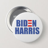 Biden/Harris Ronde Button 7,6 Cm (Voorkant /achterkant)