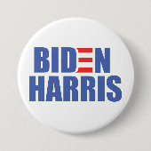 Biden/Harris Ronde Button 7,6 Cm (Voorkant)