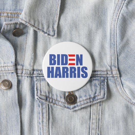 Biden/Harris Ronde Button 7,6 Cm (In situ)