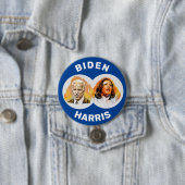 Biden Harris Ronde Button 7,6 Cm (In situ)