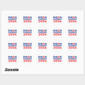 Biden Harris Ronde Sticker (Vel)
