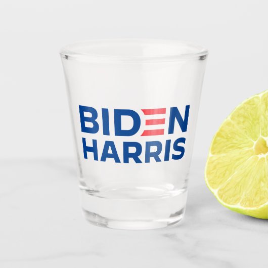 Biden Harris Shot Glas (Voorkant)