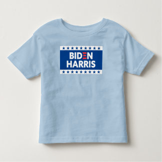 Biden/Harris Stars Lijst White Blue Kinder Shirts