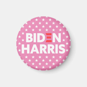 Biden / Harris Stars Patroonroze Magneet