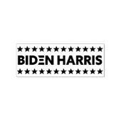 Biden Harris Stars Rubberstempel (Afrduk)
