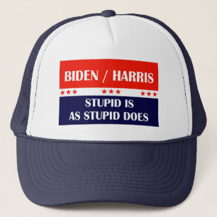 Biden Harris Stupid is net als Stupid doet! Trucker Pet