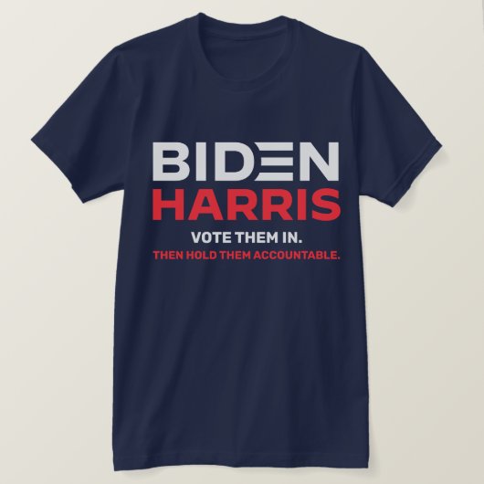 Biden/Harris T-shirt (Design voorkant)