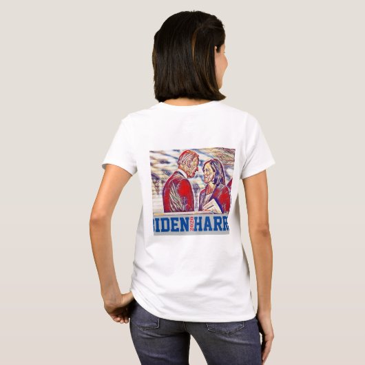 Biden Harris Together 2020 T-shirt (Achterkant volledig)