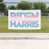 Biden Harris Trans Pride Spandoek (Insitu)