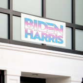 Biden Harris Trans Pride Spandoek (Buitenkant Gebouw)