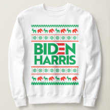 BIDEN HARRIS UGLY CHRISTMAS SWEATER (groen)