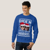 Biden Harris Ugly KerstSweater Trui (Voorkant volledig)