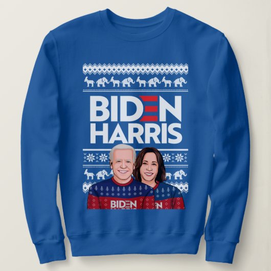 BIDEN HARRIS UGLY SWEATER (Design voorkant)