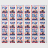 BIDEN HARRIS UGLY SWEATER CADEAUPAPIER (Vlak)