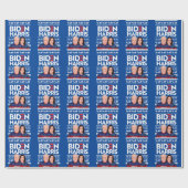 BIDEN HARRIS UGLY SWEATER CADEAUPAPIER (Vlak)