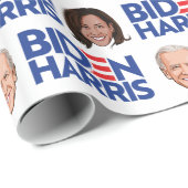 Biden Harris Verjaardag Cadeaupapier (Rol Hoek)