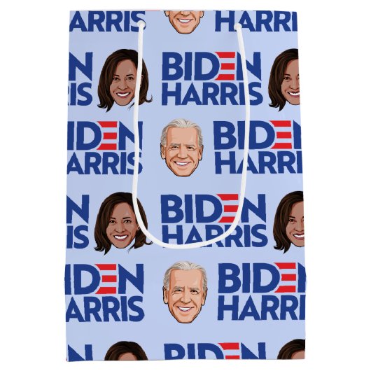 Biden Harris Verjaardag Medium Cadeauzakje (Achterkant)