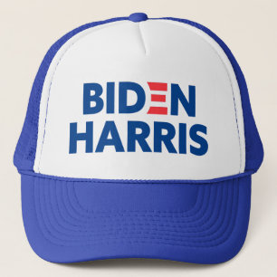 Biden/Harris White en Blue Trucker Pet