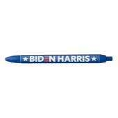Biden/Harris White Stars Blauwe Inkt Pen (Voorkant)