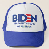 BIDEN: Herstel de Zuid van Amerika Trucker Pet (Voorkant)