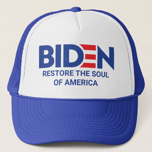 BIDEN: Herstel de Zuid van Amerika Trucker Pet (Voorkant)