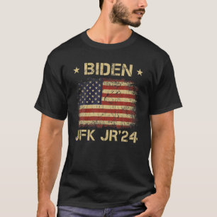 Biden J-F-K-J-R-24 vlag T-shirt