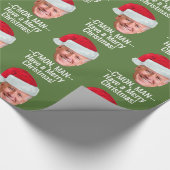 Biden - Joe Santa Hat - C'mon Man Cadeaupapier (Hoek)