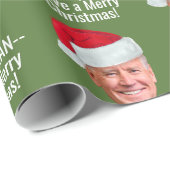 Biden - Joe Santa Hat - C'mon Man Cadeaupapier (Rol Hoek)