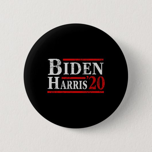 Biden Kamala Harris 2020 Verkiezing Democraat Libe Ronde Button 5,7 Cm (Voorkant)