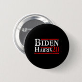 Biden Kamala Harris 2020 Verkiezing Democraat Libe Ronde Button 5,7 Cm (Voorkant /achterkant)