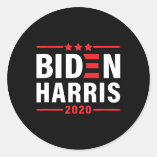 Biden Kamala Harris 2020 Verkiezing Democraat Libe Ronde Sticker