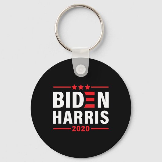 Biden Kamala Harris 2020 Verkiezing Democraat Libe Sleutelhanger (Voorkant)