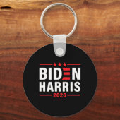 Biden Kamala Harris 2020 Verkiezing Democraat Libe Sleutelhanger (Voorkant)