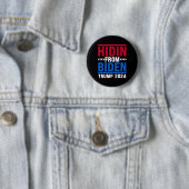 Biden Kinder Mannen Funny Anti Joe Biden Trump 202 Ronde Button 5,7 Cm (In situ)