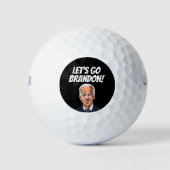 BIDEN LATEN BRANDON GAAN! GOLF BALLS GOLFBALLEN (Voorkant)