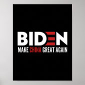 biden maak China weer geweldig Poster (Voorkant)