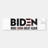 Biden maakt China weer geweldig Bumpersticker (Voorkant)
