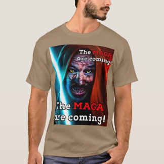 Biden Midnight Ride MAGA Are Coming Adult Costume  T-shirt