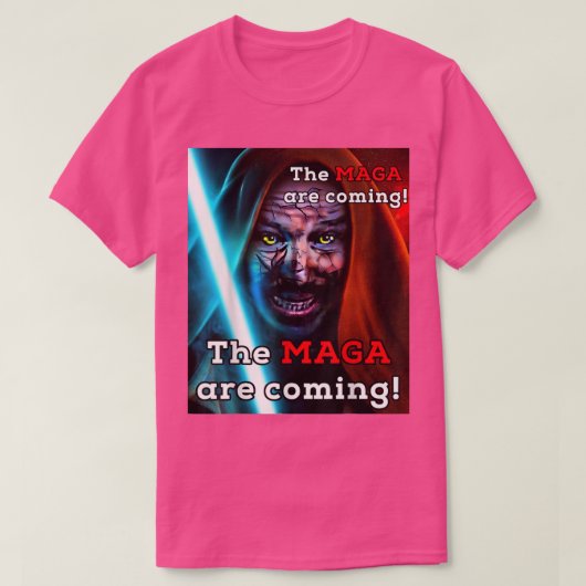 Biden Midnight Ride MAGA wordt volwassen kostuum T-shirt (Design voorkant)