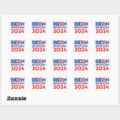 Biden Newsom 2024 Vierkante Sticker (Vel)