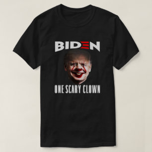 Biden One Scary Clown Anti Joe Biden Dark T-shirt