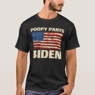 Biden Poop Costume T-shirt, Poopy Pants Biden, Fun T-shirt