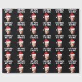 BIDEN POOPED IN BROEK KERST wrapping papier (Vlak)