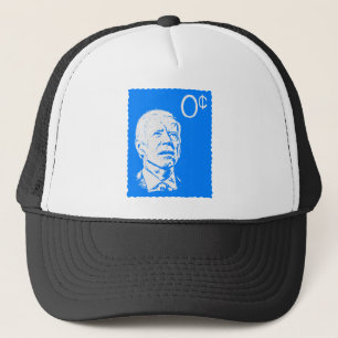 Biden postage Stamp 0 Cents #USAPatriotGraphics Trucker Pet