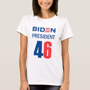 Biden president 46 t-shirt