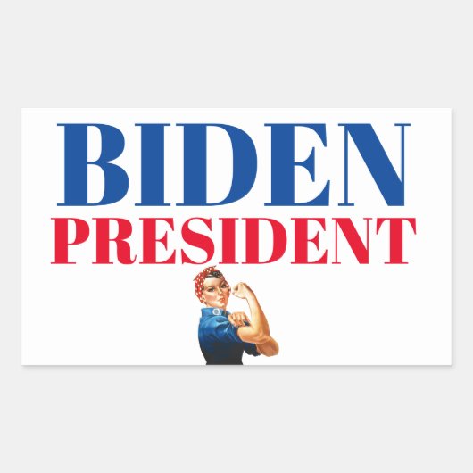 Biden President Sticker (Voorkant)