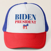 Biden President Trucker Hat Trucker Pet (Voorkant)