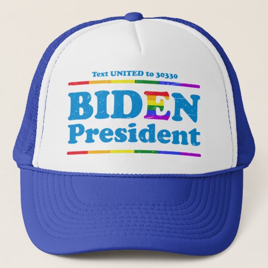 Biden President Trucker Pet (Voorkant)