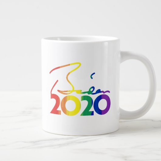 BIDEN PRIDE 2020 GROTE KOFFIEKOP (Rechts)