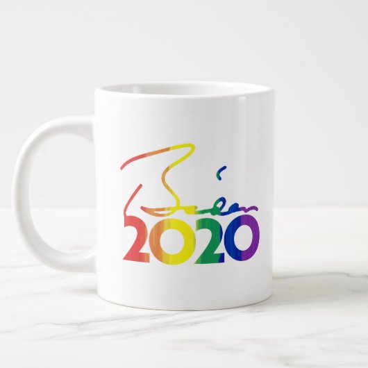 BIDEN PRIDE 2020 GROTE KOFFIEKOP (Links)